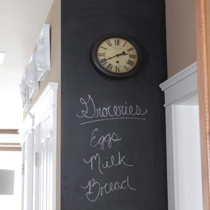 Rustins Quick Dry Blackboard Paint Black 250ml BLAB250 | For Wood and Metal Surfaces | Ideal for DIY Projects and School Use
