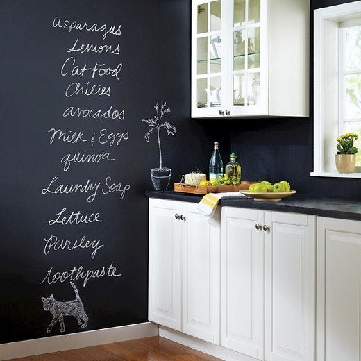 Rustins Quick Dry Blackboard Paint Black 250ml BLAB250 | For Wood and Metal Surfaces | Ideal for DIY Projects and School Use