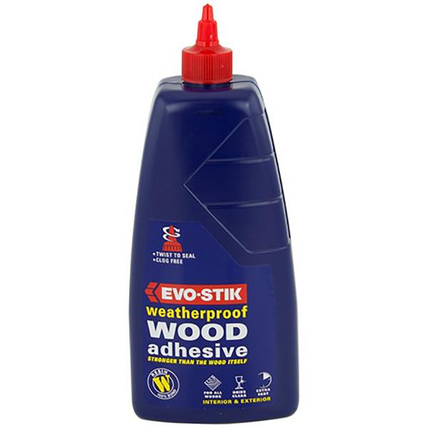 Evo-Stik Weatherproof Wood Adhesive Clear 500ml 717411