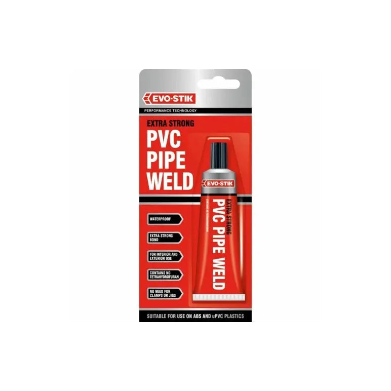 Evo-Stik Extra Strong PVC Pipe Weld Adhesive Clear 50ml 80220