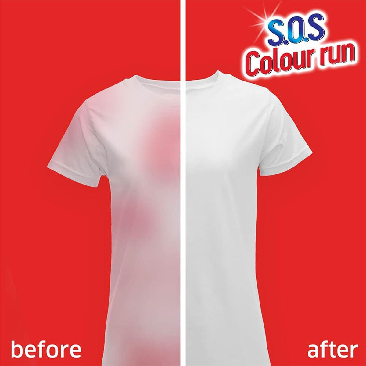 Dylon S.O.S Colour Run Remover Multicoloured 200g 6900610103 | Reclaim Your Colours | Suitable for Cotton-Linen and Viscose | Restoring Fabrics to Their Former Glory