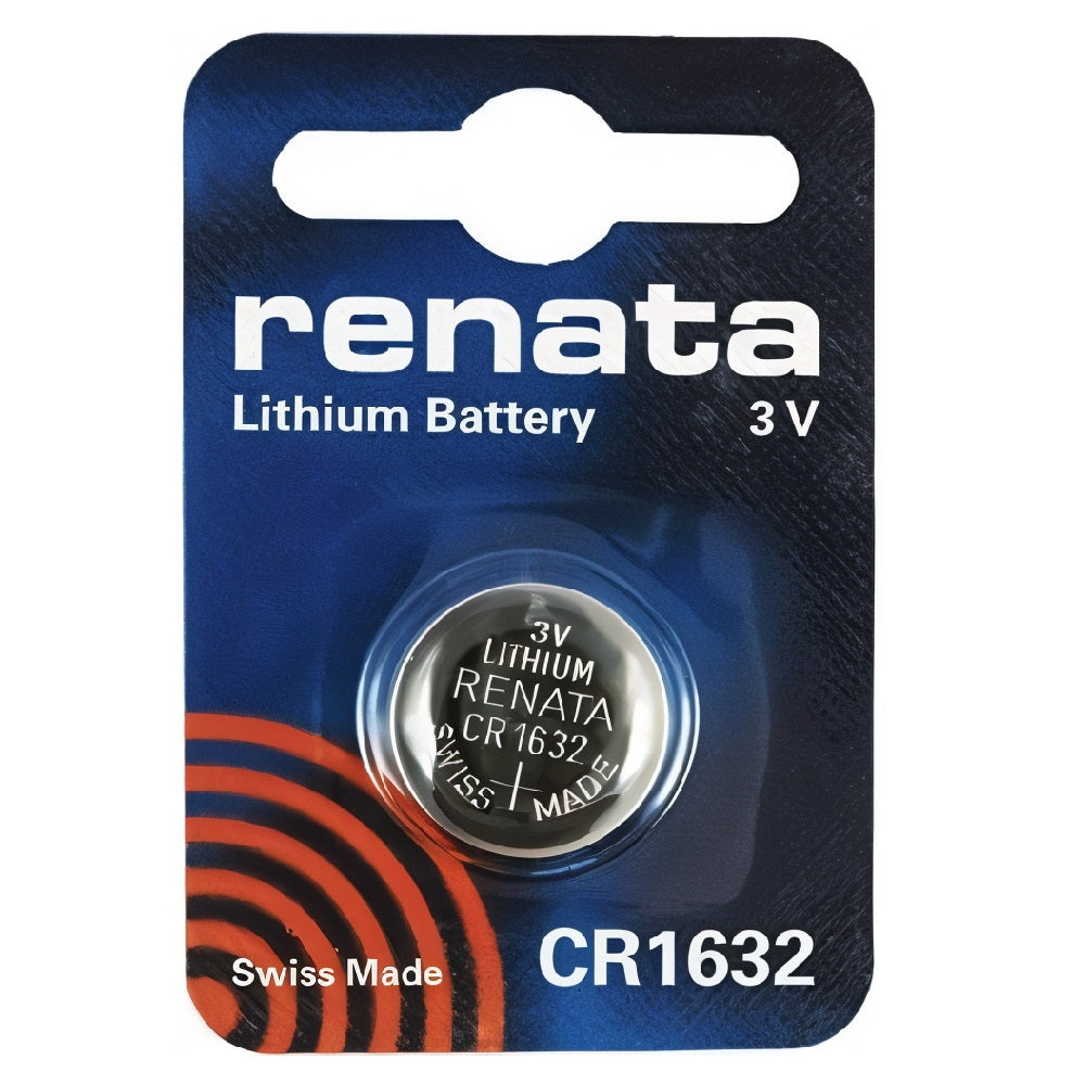 Renata Lithium Coin Battery Silver 16mm x 3.2mm 3V CR1632