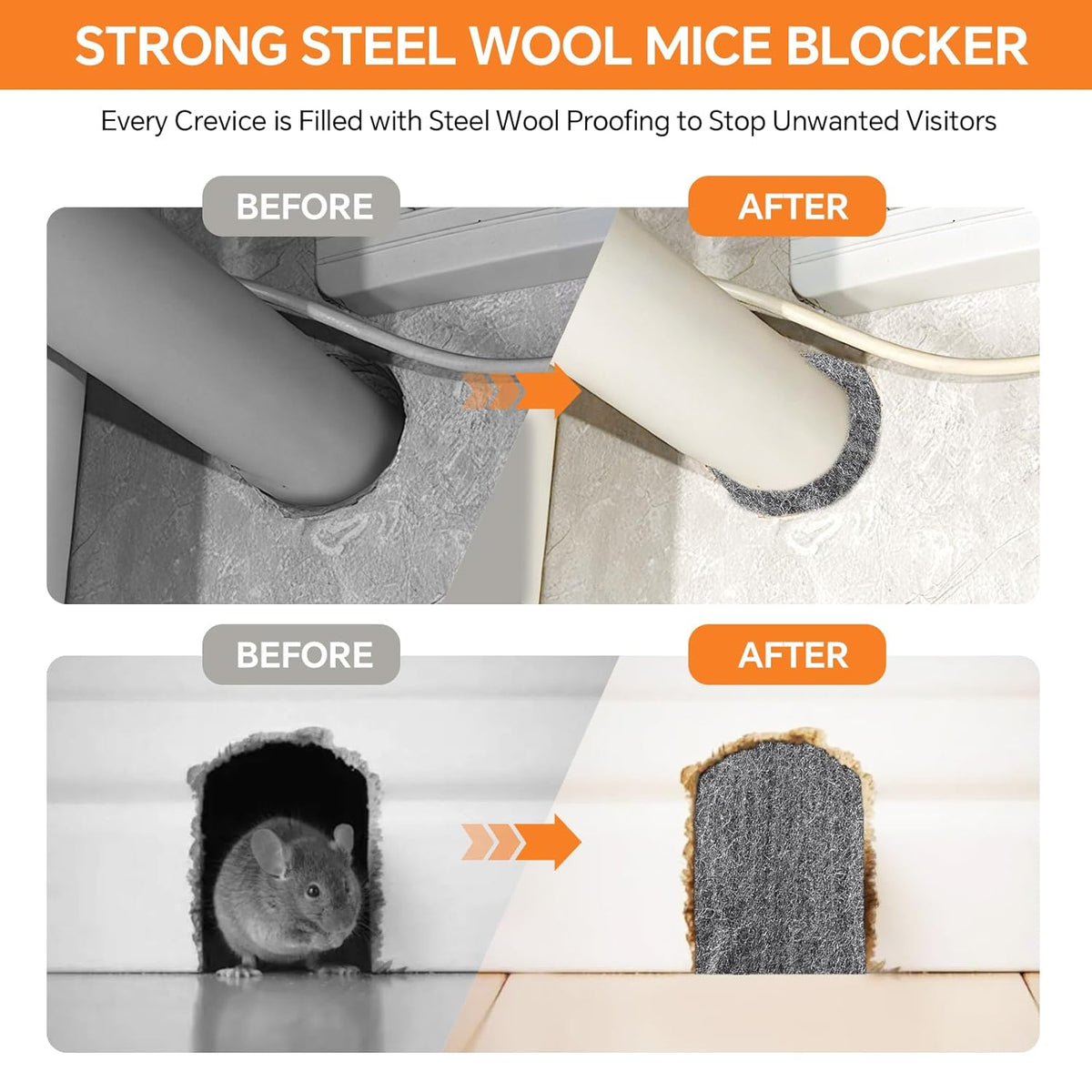 National Abrasives Versatile Steel Wool Pads Grey 150g 095623 | For Cleaning-Polishing-Sanding and Rust Removal | Heavy Duty Multi-Purpose Use
