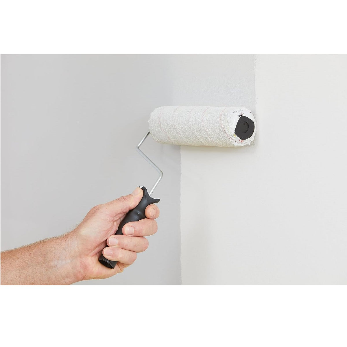Fit for the Job Emulsion Roller and Tray Set Black and White 9-Inch PSETTH | For Use on Smooth and Semi-Smooth Surfaces