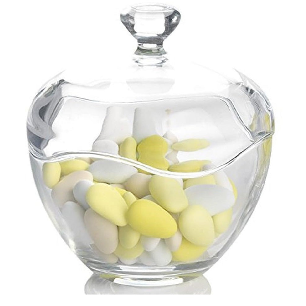 Parabahce Toscana Glass Candy Jar with Lid Clear 400ml H14cm x D13cm 98775