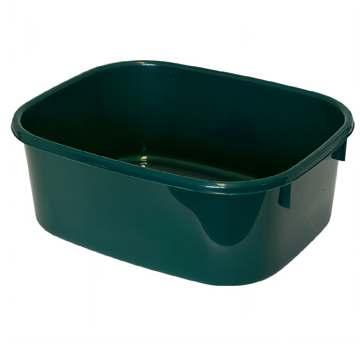 Lucy Verdigris Oblong Bowl Dark Green Large D38cm L1602220