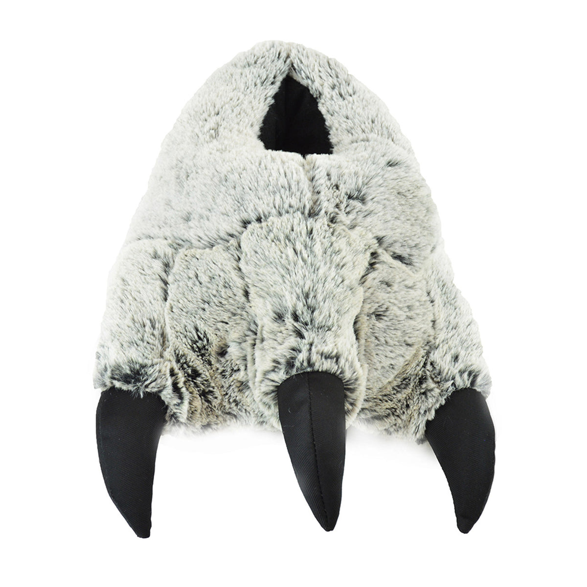 Slumberz Mens Novelty Claw Slipper Grey FT2038