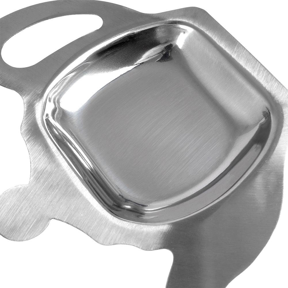 Time for Tea Stainless Steel Tea Bag Holder Silver 130mm x 95mm A12403360