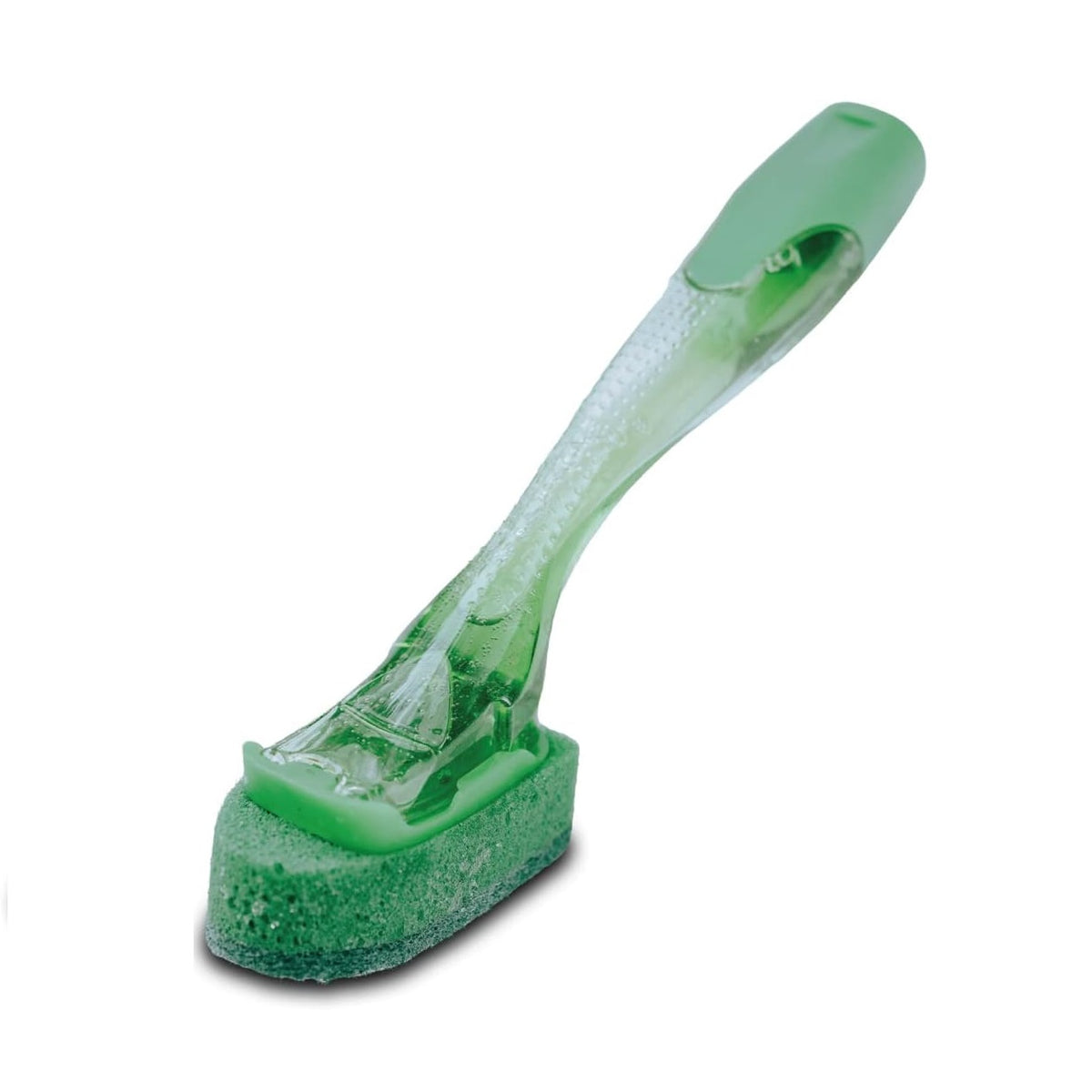 Addis Fairy Max Power Soap Dispensing Dish Brush Set Green 519861 | With 6 Refills | Non-Scratch Scrubber Pads | 2X Longer Lasting