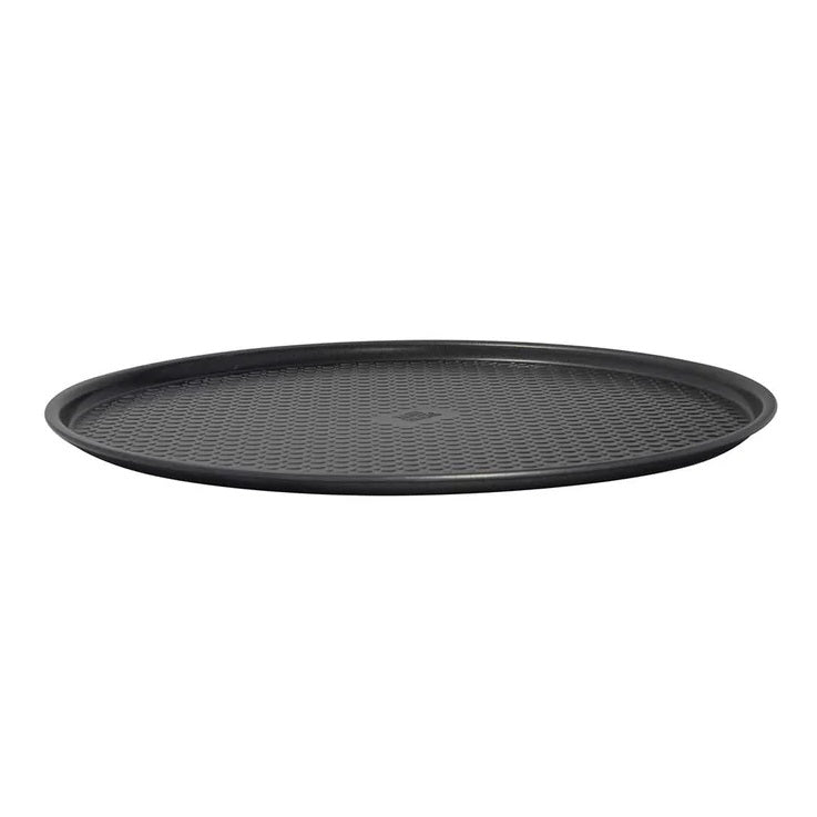 Hairy Bikers Pizza Tray Black 0.8mm BKW1847 | Oven Safe | Dishwasher Safe | Freezer Safe | Non Stick