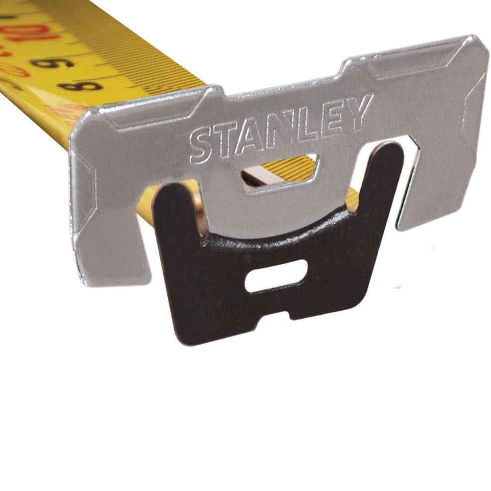 Stanley FatMax Autolock Tape Measure Yellow and Black 5Mtr XTHT0-33503 | Detachable Hook | 32mm Blade | 3.3Mtr Standout | Heavy-Duty Measuring Tool | TRU-ZERO Hook