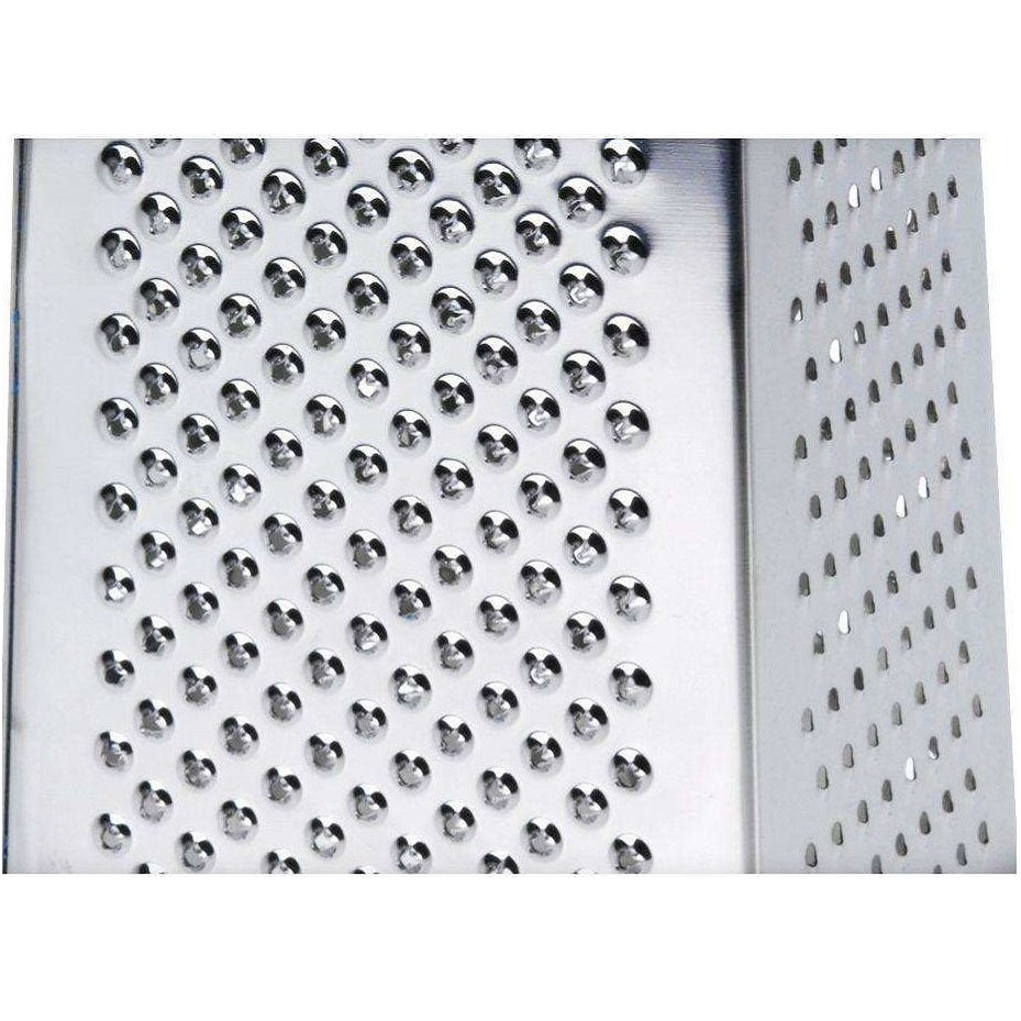 Excellent Houseware 4 - Sided Stainless Steel Grater Silver 10.5cm x 8cm x 24cm 170420430