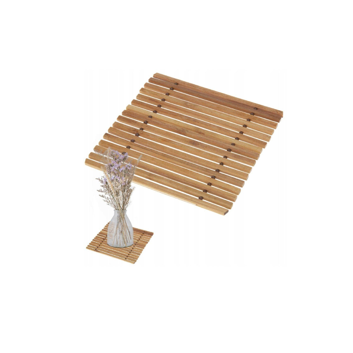 Excellent Houseware Bamboo Trivet Brown 17.5cm x 18cm 159700010