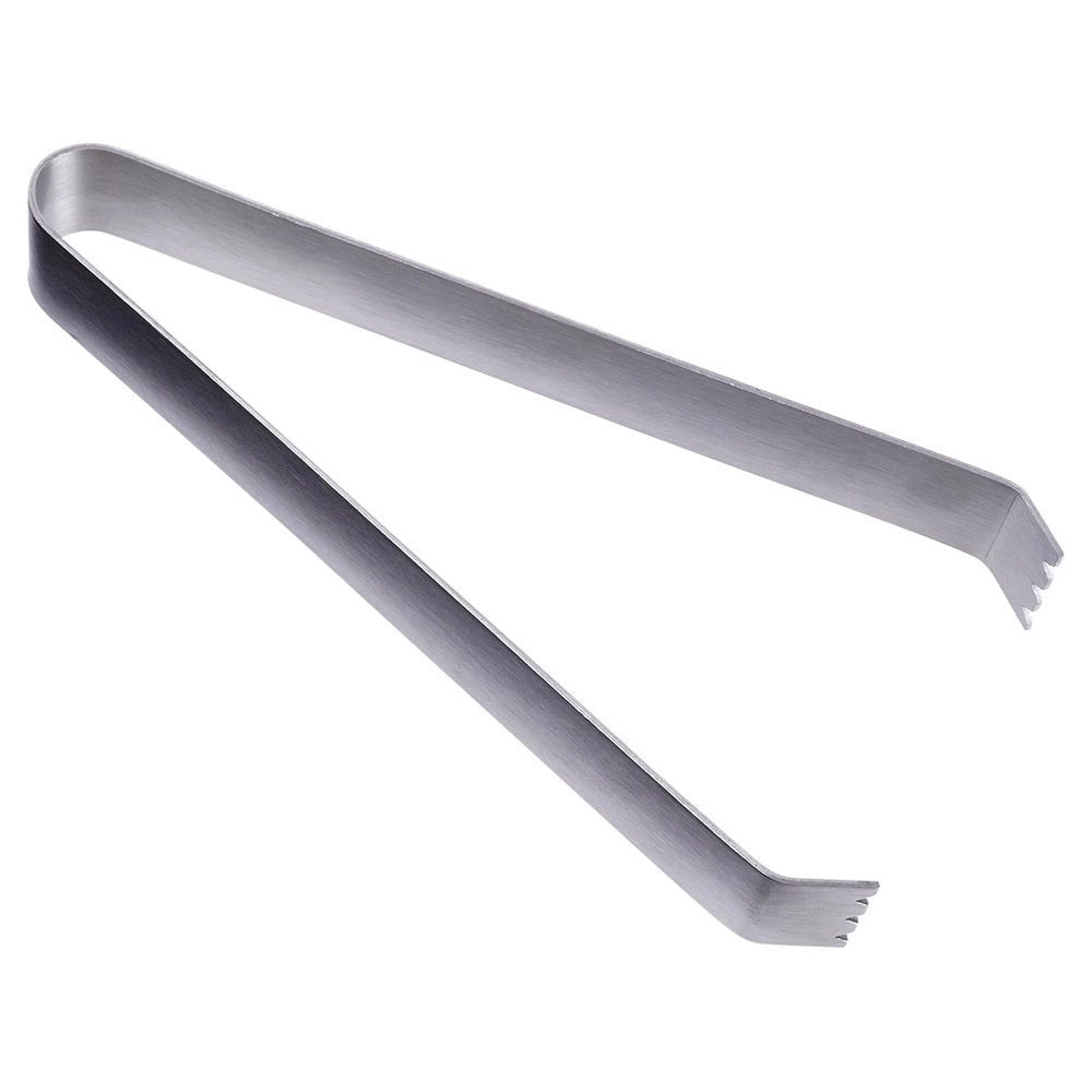 Excellent Houseware Barware Stainless Steel Ice Tongs Silver 15cm x 4cm CY4655230
