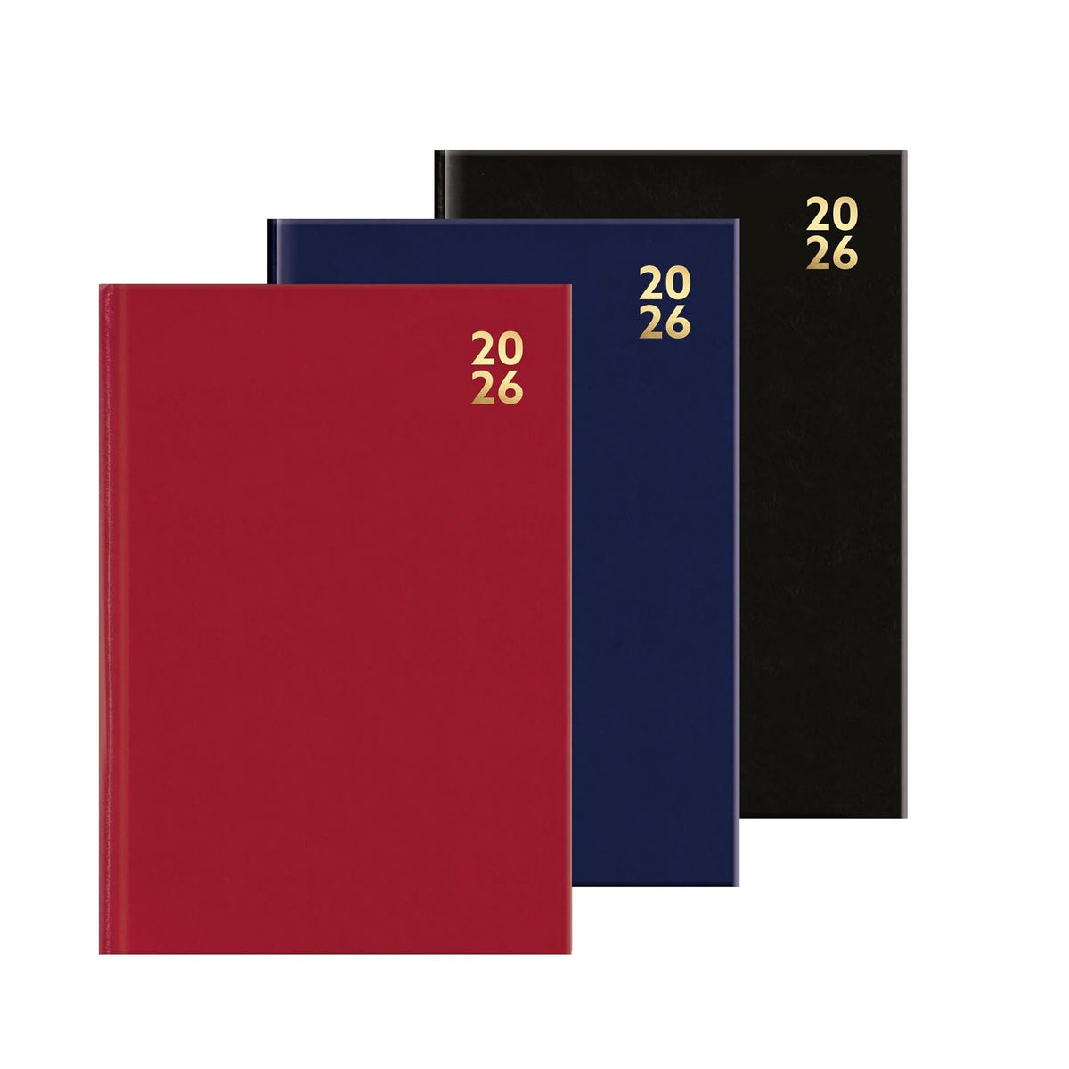Design Group 2026 Week Day to Page Diary Assorted Colours A4 Pack of 1 YCORDIA4A020 | Hardback Cover | Planner for Appointments-Notes and Scheduling