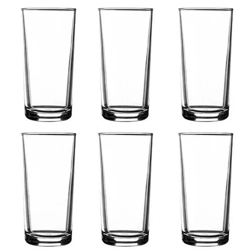 Ravenhead Essentials HiBall Glasses Clear 26cl Pack of 6 0040.009 | Strong and Durable | Dishwasher Safe | Dishwasher Stackable