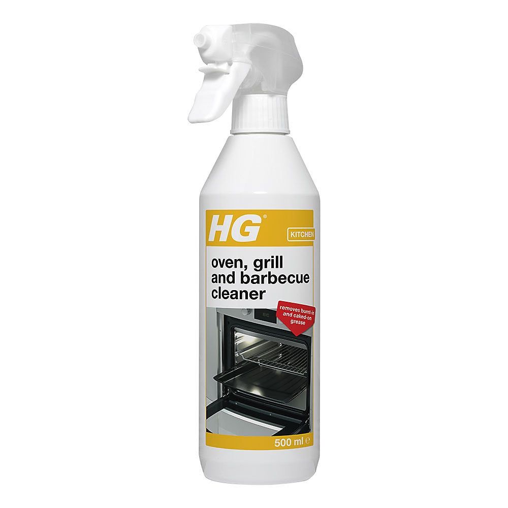 HG Kitchen Oven Grill and BBQ Cleaner White 500ml 138050106