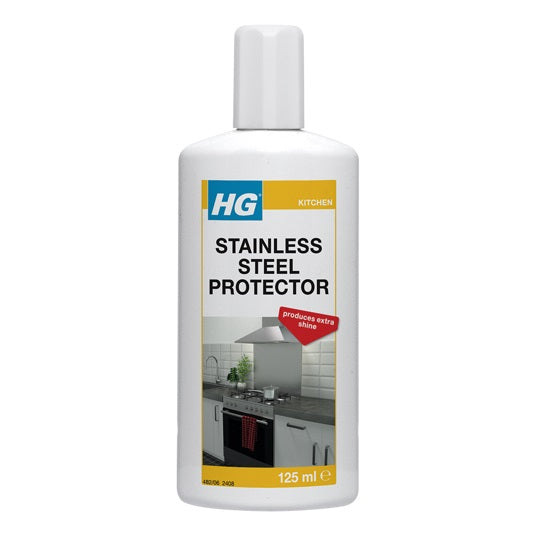 HG Kitchen Stainless Steel Quick Shine Protector White 125ml 482012106