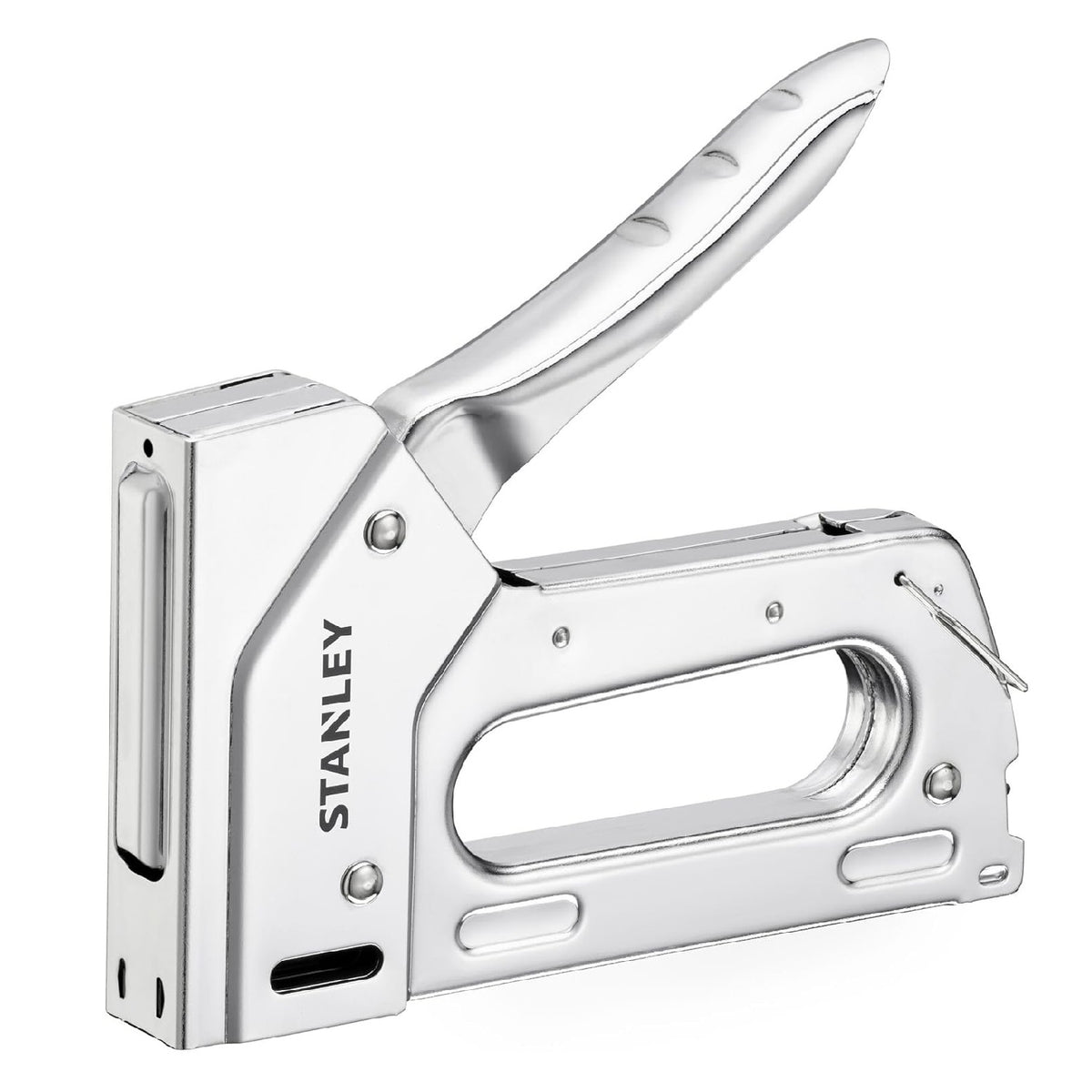 Stanley Heavy-Duty Staple Gun Silver 6-TR110 | Suitable for Type G Staples- 6mm, 8mm, 10mm, 12mm and 14 mm