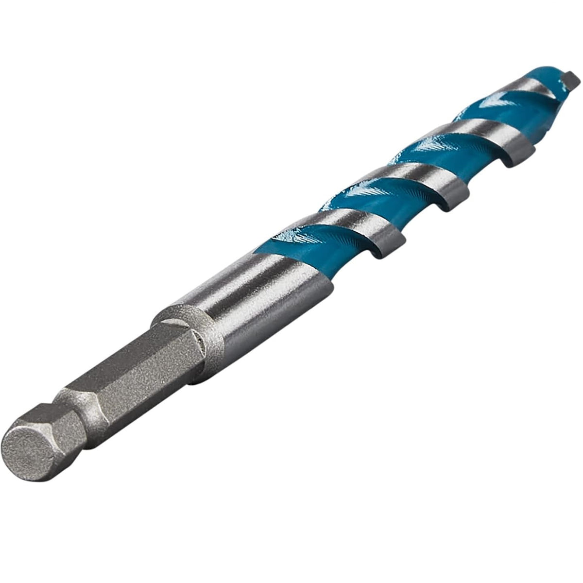 Makita Multi-Purpose TCT Drill Bit 6.5mm x 100mm Silver and Blue E-15001 | Compatible with Impact Drivers and Drills | For Metal-Wood-Brick-Tile-PVC and Aluminium