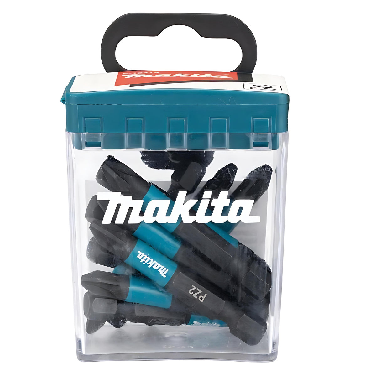 Makita Impact Screwdriver Bits Black PZ2 x 25mm Pack of 25 E-12376