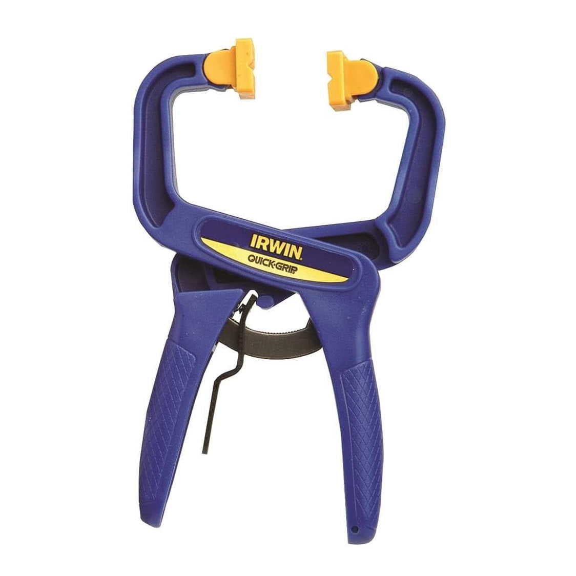 Irwin Quick-Grip Handi-Clamp Blue 2-Inch T59200ECD | One-Handed Operation | Durable and Lightweight | For Woodworking-DIY and Crafts