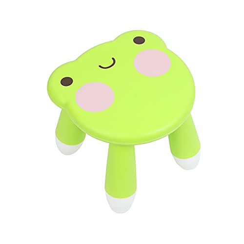 Kids Animal Face Plastic Stool Assorted Colours 21cm Pack of 1 SG2000050 | Durable and Lightweight | Toddler Stool
