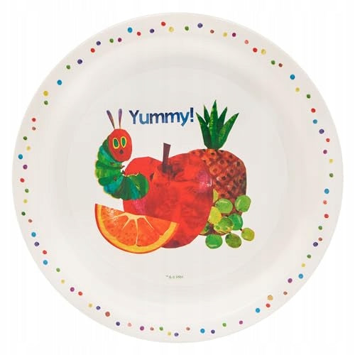 DNC The Very Hungry Caterpillar PP Tableware Set White 3-Piece 1425_2068EC
