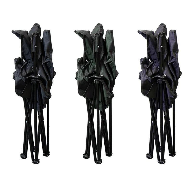 ProCamp Foldable Camping Chair Assorted 80cm x 80cm Pack of 1 CAM6770OB | Includes Handy Drinks Holder