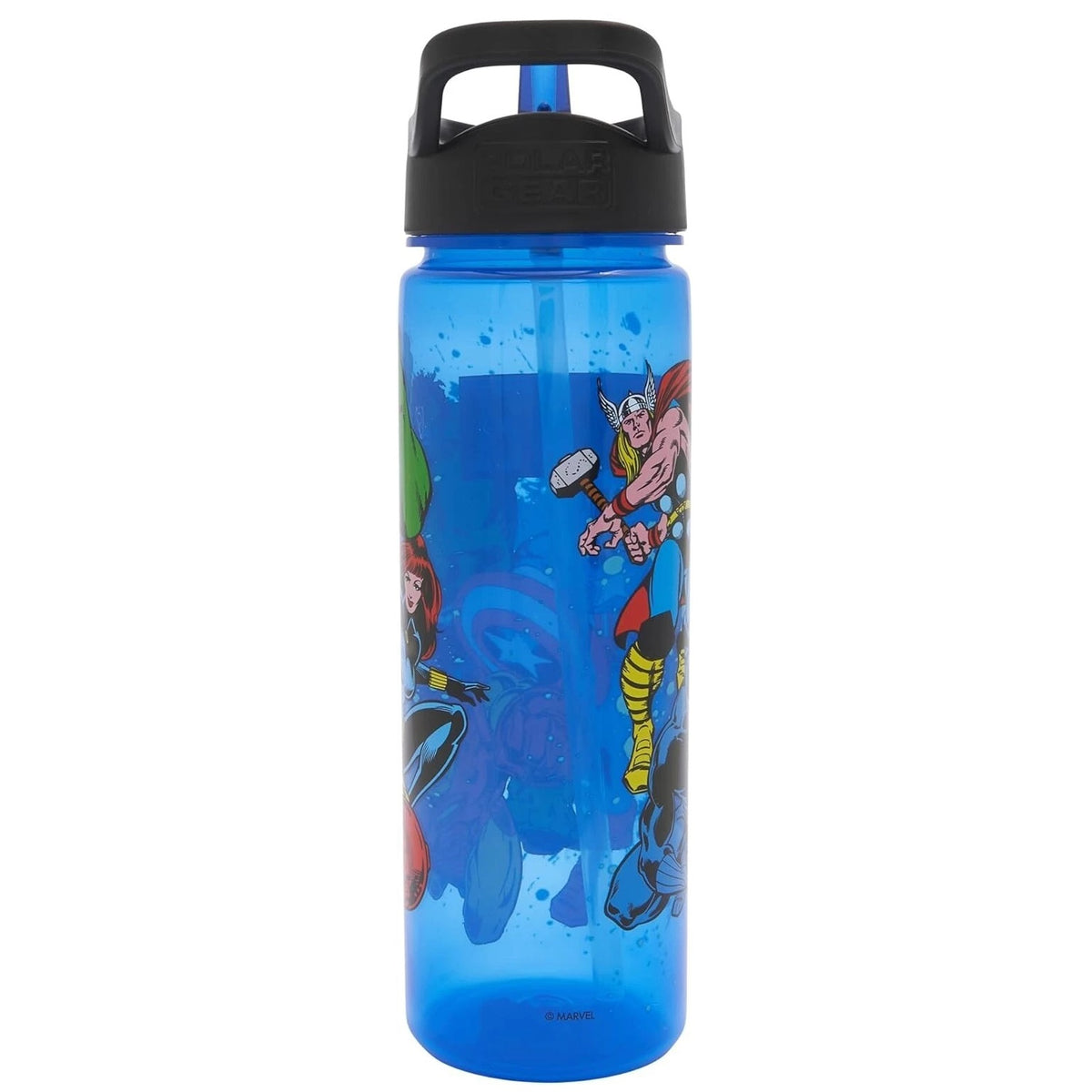 Polar Gear Marvel Energized PP Sports Bottle Blue 600ml 17515500ASX04D4