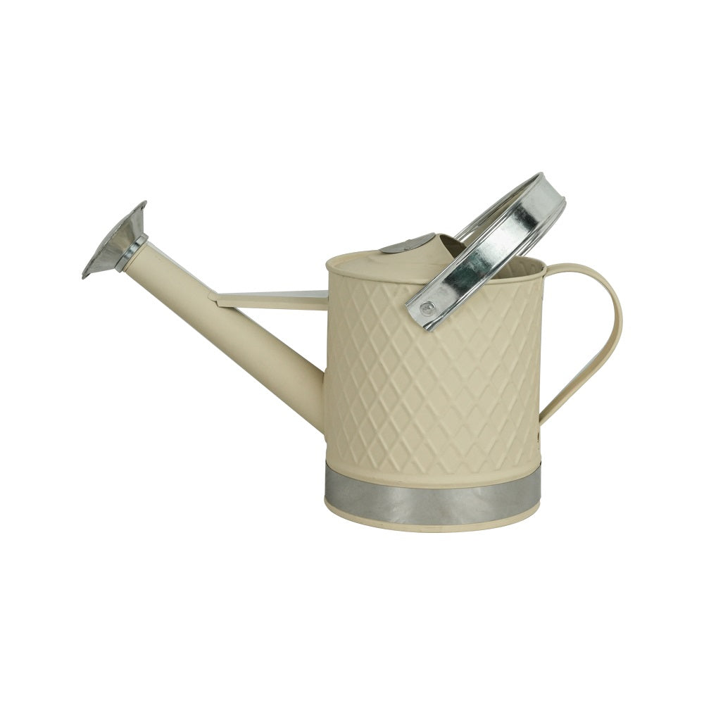 Arboria Garden Decor Watering Can Cream 3Ltr WAT07C