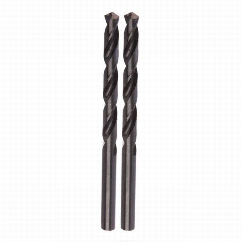 Makita Performance Ground HSS Drill Bit Black 4mm Pack of 2 P-19392 | Precision Engineered for Metal Drilling