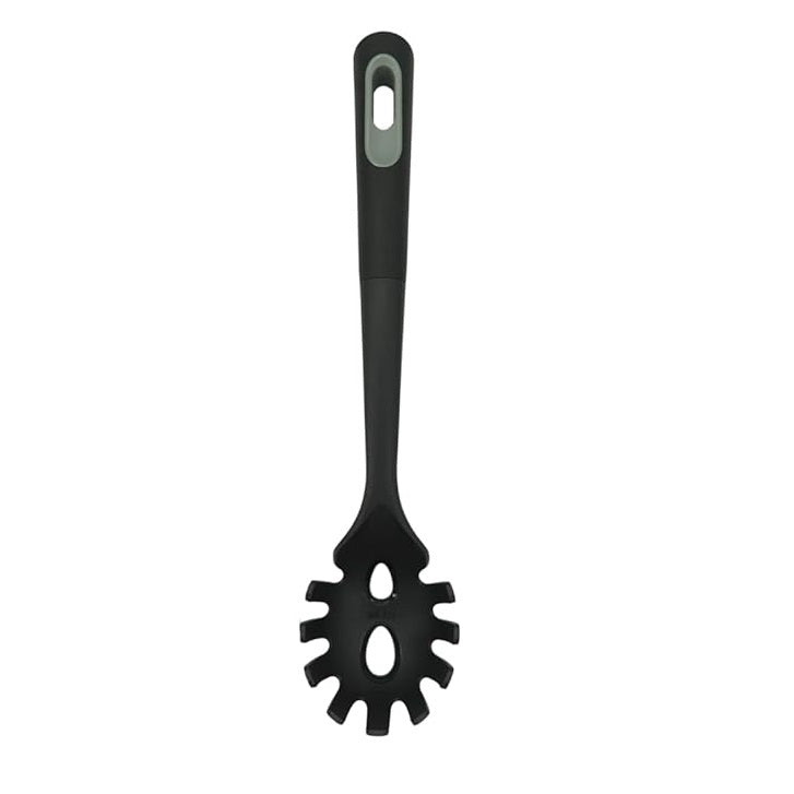 Prestige Spaghetti Server with Measuring Holes Black 50876 | 2 in 1 Function | Made From Durable Nylon | Easy Grip Soft Touch Handle for Comfort and Control | Heat Resistant to 210 Degree Celsius