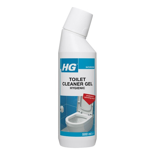 HG Hygienic Long Lasting Fresh Fragnance Toilet Cleaning Gel White 500ml 321050106