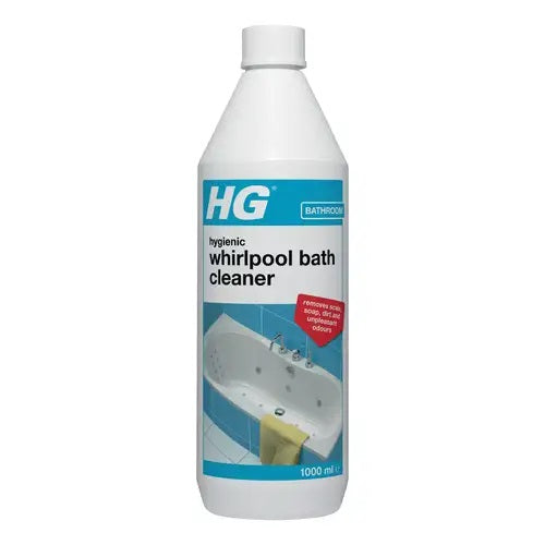 HG Hygienic Whirlpool Bath Cleaner White 1Ltr 448100106