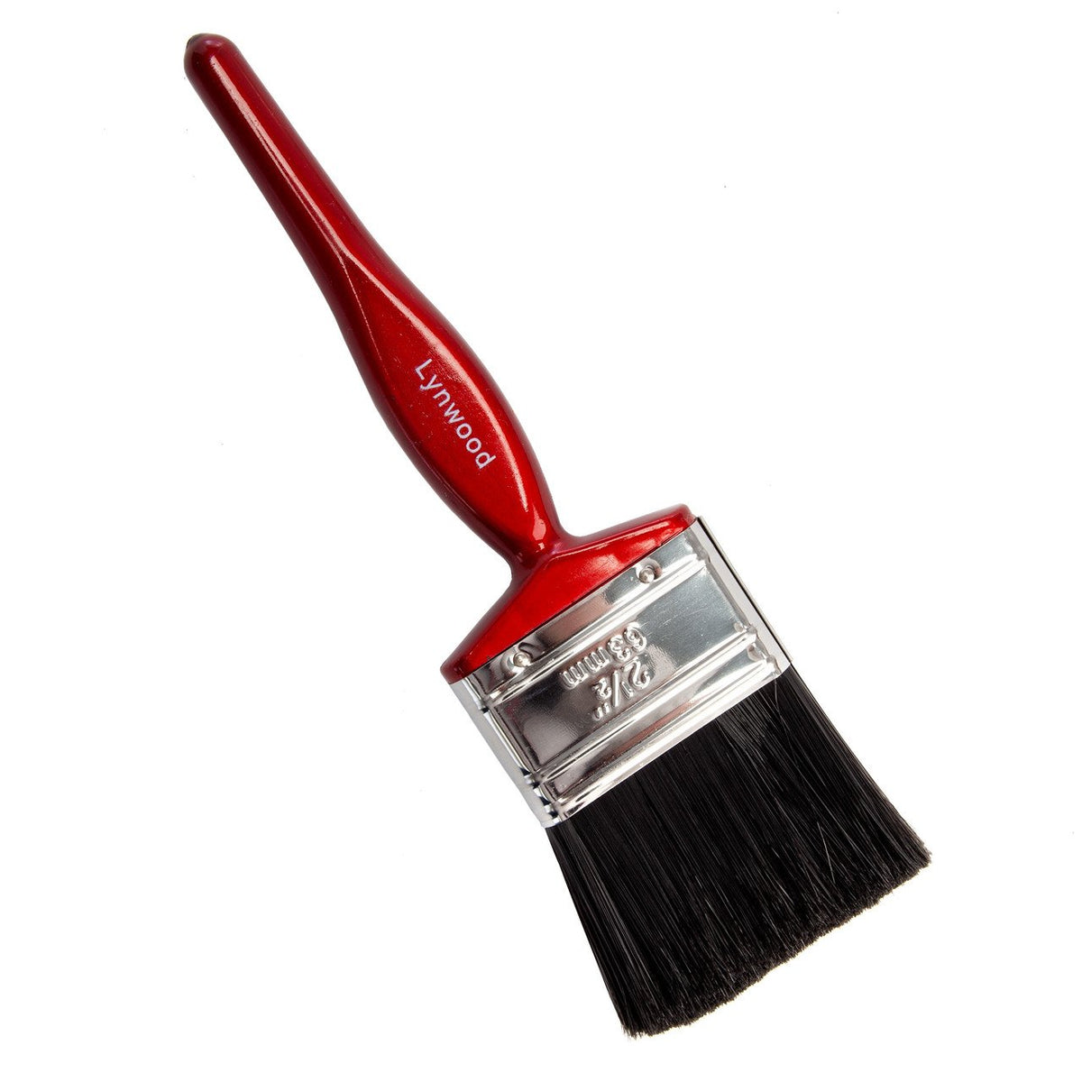 Lynwood Redline Paint Brush Brown and Black 2.5-Inch BR206 | General Purpose Paintbrush | For DIY and Professional Use | Durable Handle and Smooth Finish