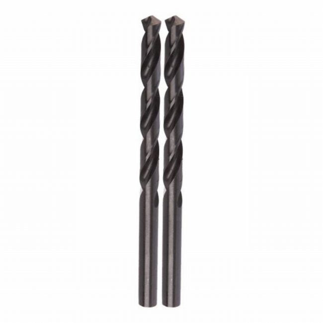 Makita Performance Ground HSS Drill Bit Black 3mm Pack of 2 P-19342 | Precision Engineered for Metal Drilling