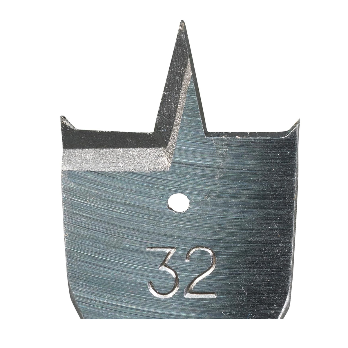 Makita Flat Wood Drill Bit Metallic Grey 32mm x 400mm E-17538 | Sharp Tip for Fast Cutting | Suitable for Wood | High-Speed Drilling