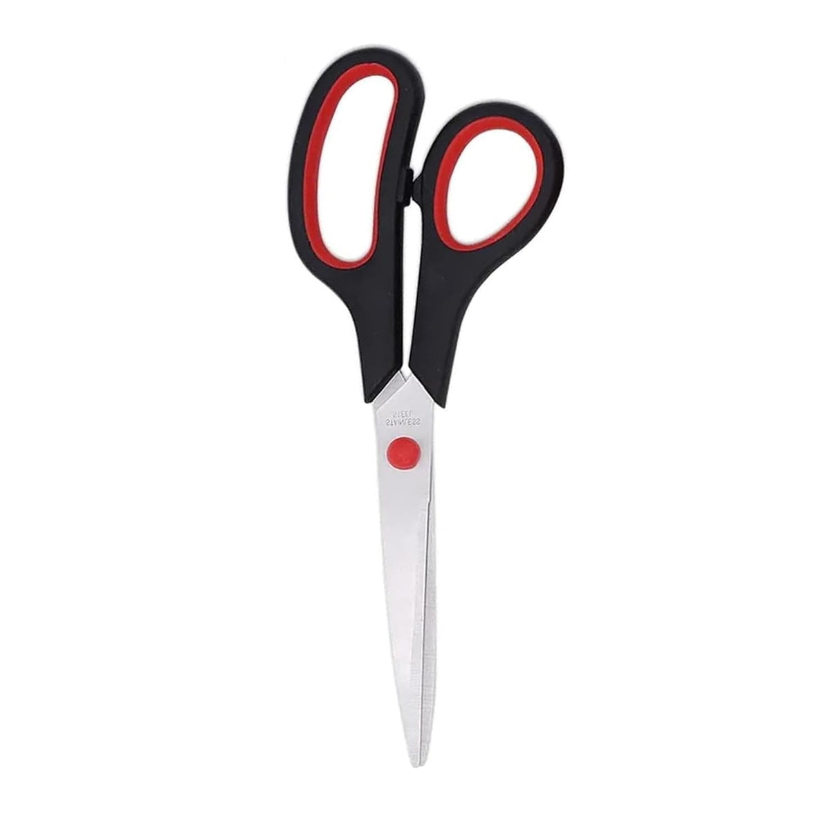 DID Household Scissors Black and Red 9.5-Inch HH2616 | Heavy Duty Stainless Steel Blades | Comfort Grip Handles | Ideal for Home and Office Use