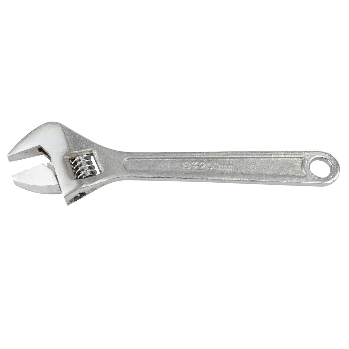 DID Adjustable Wrench Chrome 8-Inch HW6058 | 25mm Jaw Capacity