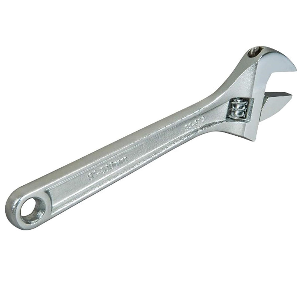 DID Adjustable Wrench Chrome 8-Inch HW6058 | 25mm Jaw Capacity