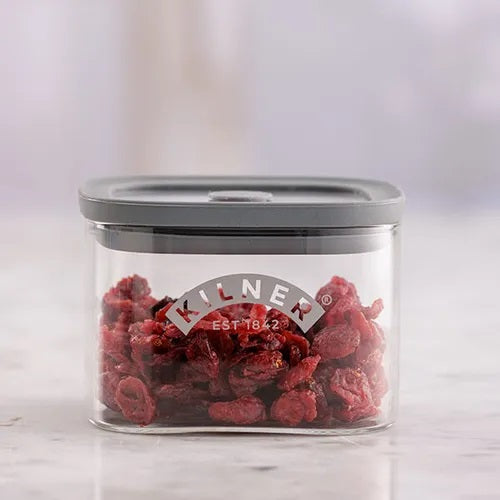 Kilner Square Fresh Storage Jar Clear 0.5Ltr 25.100 | Reuse | Refill | Recycle | Made to Last | Glass is Best