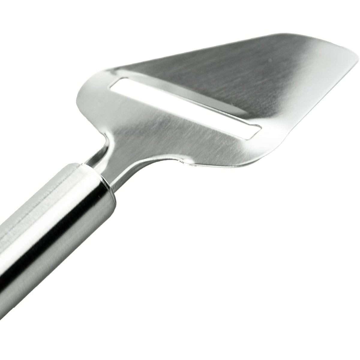 Ashley Housewares Stainless Steel Cheese Slicer Chrome VP113 | Sharp Blade | Durable and Hardwearing | Ergonomic Handle | Dishwasher Safe