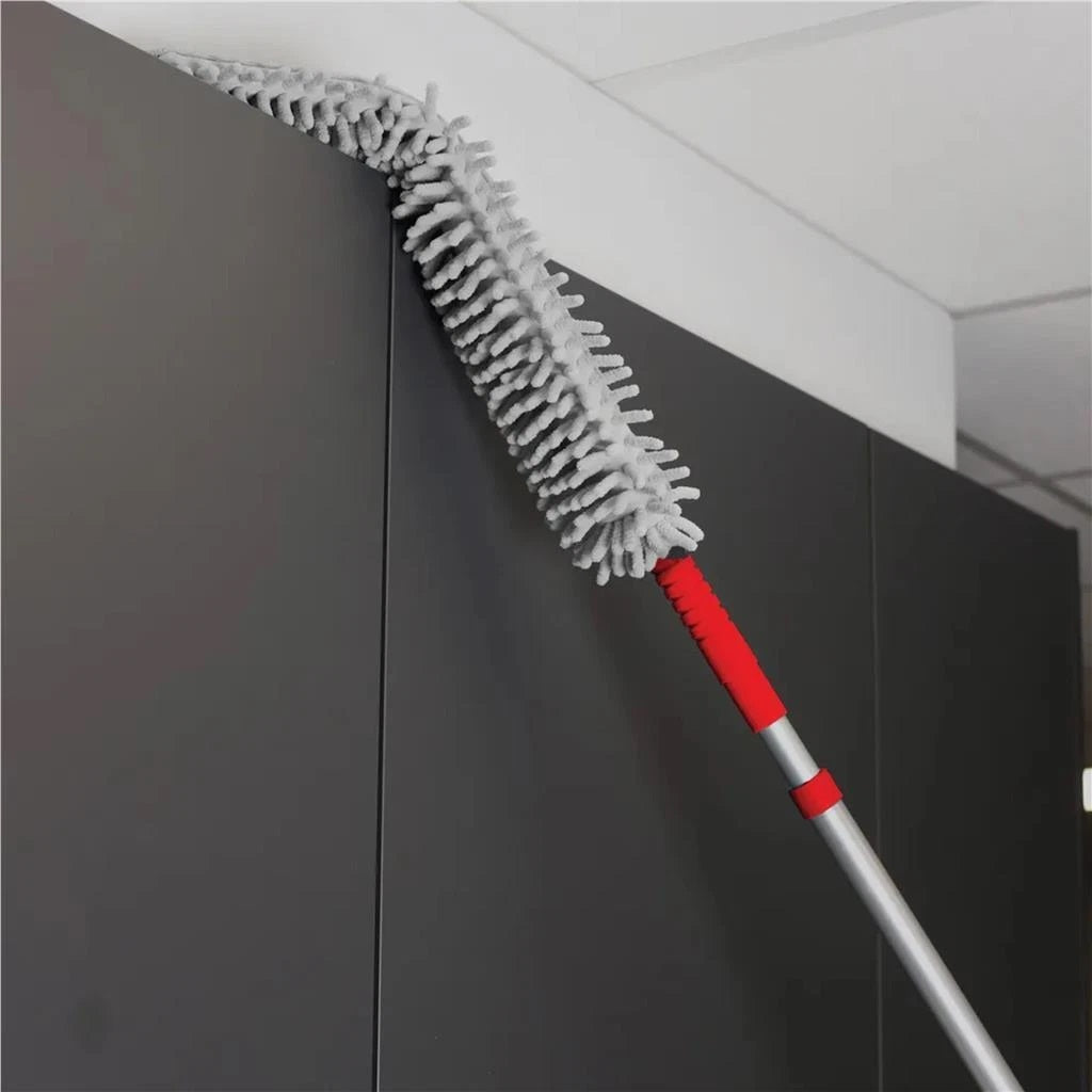 Dekton Cleaning Kit Red and Grey 4-Piece DT86015 | Multifunctional | Extendable | Flexible