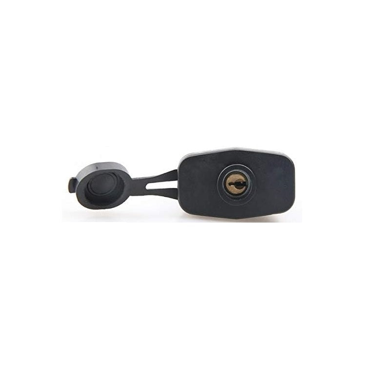DID Laminated Steel Padlock Yellow and Black 50mm HW6068 | 11mm Plastic Coated Steel Shackle | Weatherproof and Durable Body | Brass Barrel with Protective Cover | Outdoor Lock with 2 Keys | For Gates-Sheds and Toolboxes