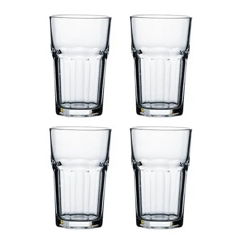 Ravenhead Manhattan Hiball Glasses Clear 30ml Pack of 4 40.065 | Strong and Durable | Dishwasher Safe | Dishwasher Stackable | High Quality and Resilient Glassware