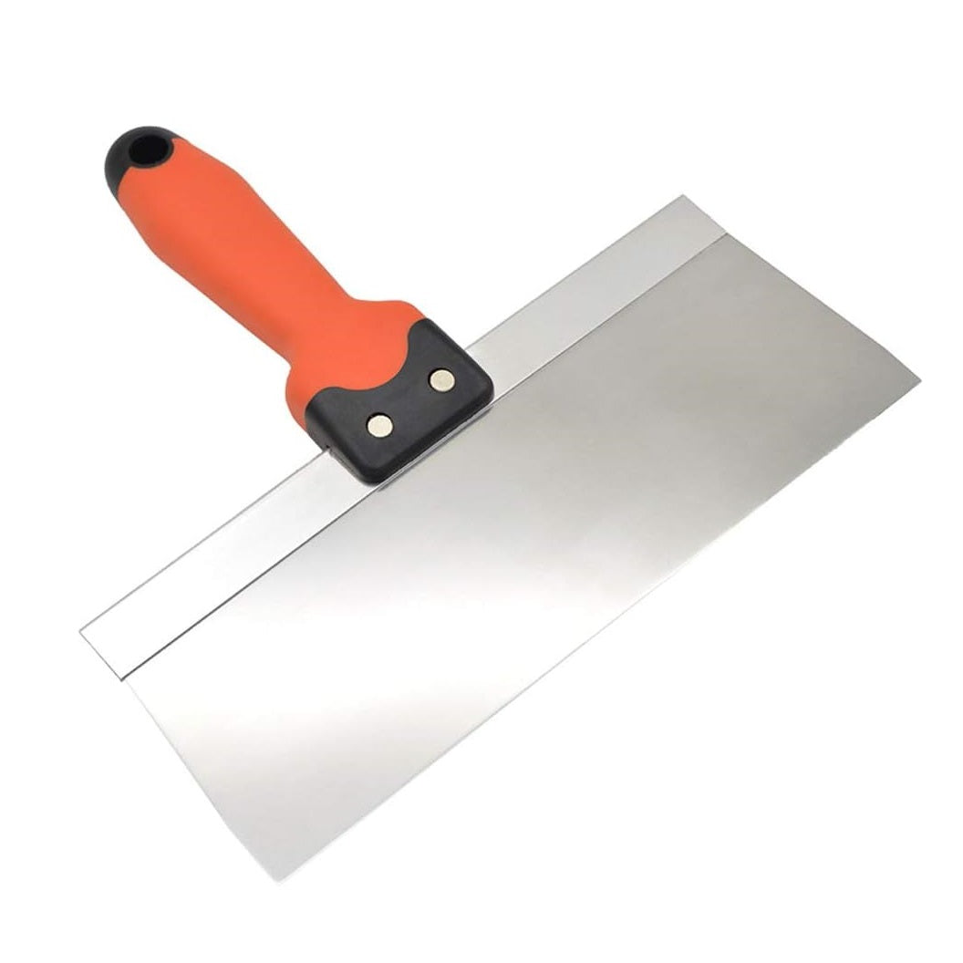 Blackspur Taping Knife with Soft Handle Multicoloured 12-Inch SCR356 | Corrosion Resistance | Stainless Steel