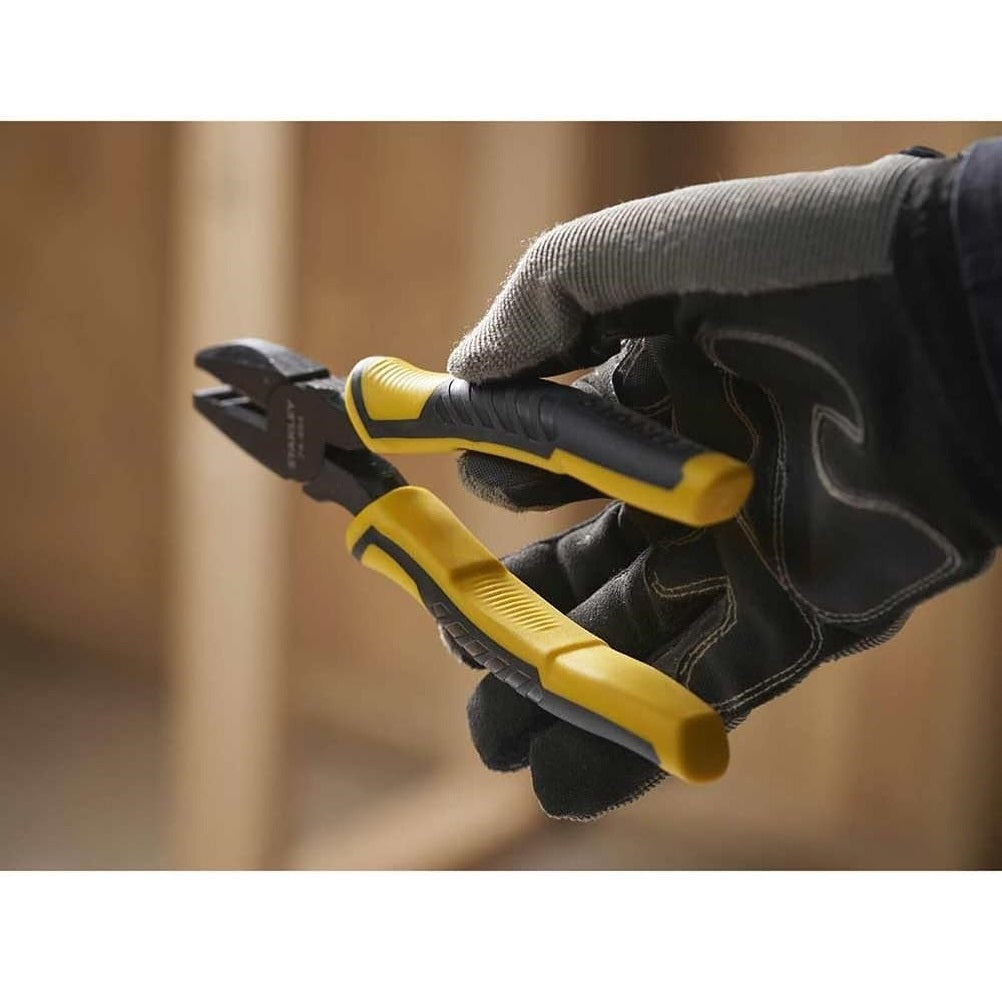 Stanley Dynagrip Combination Plier Black and Yellow 150mm STHT0-74456