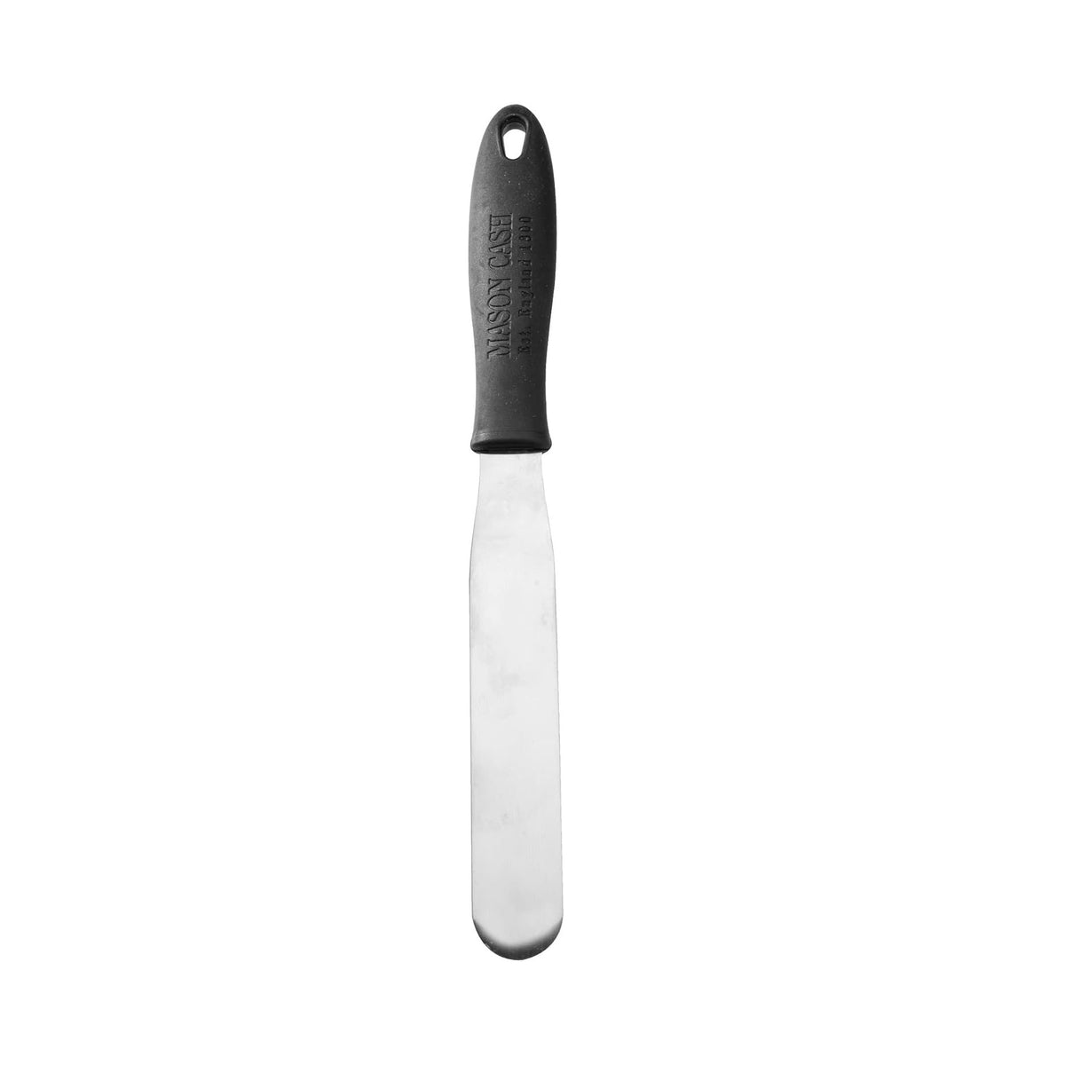Mason Cash Straight Spatula Black 28cm 2007.585 | Stainless Steel Blade | With Comfort Grip Handle | Ideal for Smoothing Icing onto Small Cakes and Biscuits