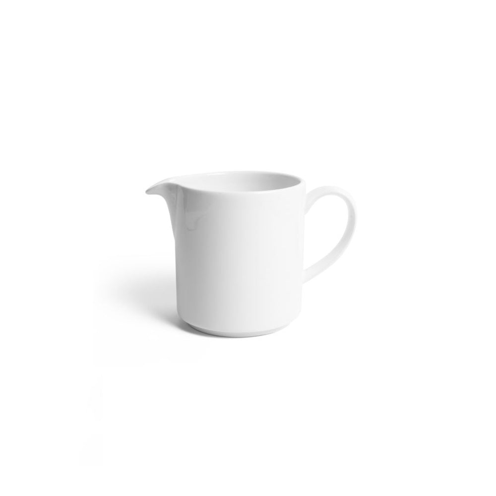 Ceramic Cream and Milk Jug with Handle White 200ml DK145 | Creamer Pitcher for Tea-Coffee and Serving Sauces